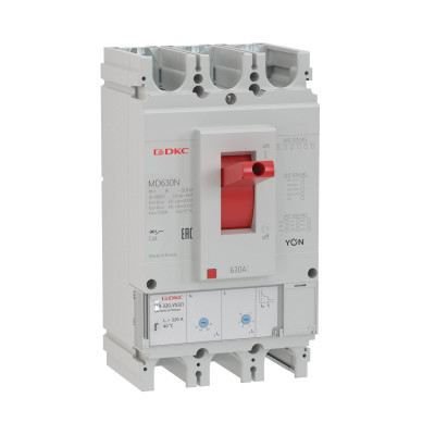ДКС Авт. выкл. YON MD630H-TM320 3P 320А 65kA Ir 0.7…1xIn Ii 5…10xIn, MD630H-TM320