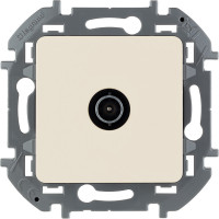 Legrand Розетка TV (телевизионная) - Legrand Inspiria - проходная 14дБ 5-862мГц - слоновая кость, 673861