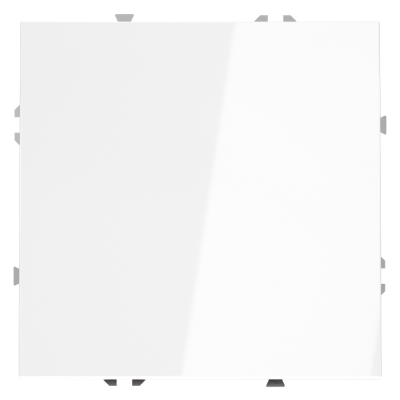 Выключатель с самовозвратом встраиваемый VOLTUM S70 одноклавишный 10А, (белый глянцевый), VLS010601