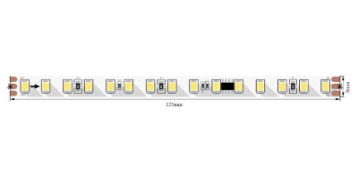 Лента светодиодная стандарт 2835 120 LED/м 11 Вт/м 24В IP20 нейтр. бел. (уп.5м) SWG Standard 00-00013212