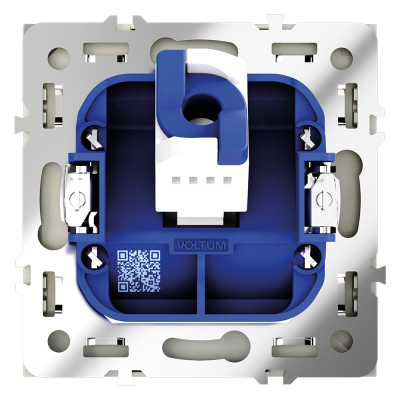 Розетка компьютерная встраиваемая VOLTUM S70 RJ45 кат.6, (сталь), VLS060105