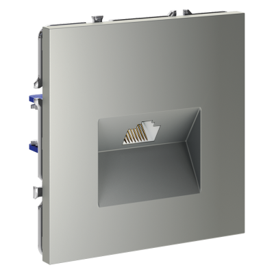 Розетка компьютерная встраиваемая VOLTUM S70 RJ45 кат.6, (сталь), VLS060105