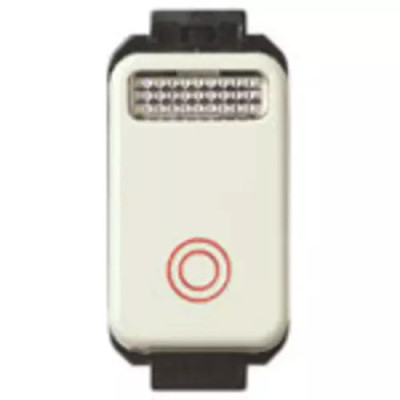 Vimar Кнопка звонка 1P NO 10A с возможностью установки подсветки, 10268