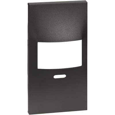 KG17SL Bticino LIVING NOW. Лицевая панель для датчика движения 2 модуля.Цвет Черный., KG17SL