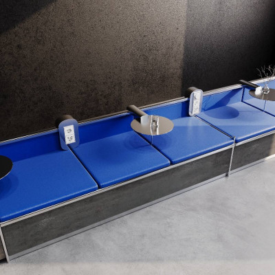 Рамка пластиковая VOLTUM S70 на 3 поста, (белый глянцевый), VLS100301