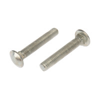 Болт мебельный DIN 603, 10х50мм, короб (25 шт/уп) KRANZ, KR-01-3511-035