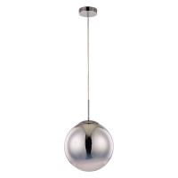 Arte Lamp JUPITER chrome, Подвес, цвет арматуры - ХРОМ, цвет плафона/декора - ХРОМ, ПРОЗРАЧНЫЙ, 1х60W E27, A7962SP-1CC
