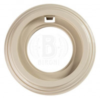 Bironi Рамка 1 постовая, пластик, цвет Слоновая кость, BF1-610-211