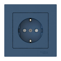 ATN001144S - ATLASDESIGN РОЗЕТКА с заземлением со шторками, 16А, в сборе, быстрозажим. клем., АКВАМАРИН, Systeme Electric ATN001144S - ATLASDESIGN РОЗЕТКА с заземлением со шторками, 16А, в сборе, быстрозажим. клем., АКВАМАРИН, Systeme Electric