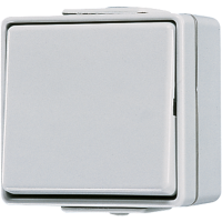 Выключатель перекрестный для накладного монтажа IP44, 607W