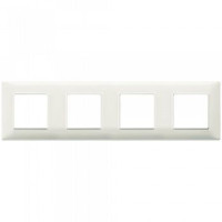 Vimar Накладка для 8 модулей (2+2+2+2) расстояние между центрами 71мм слоновая кость, 14669.02