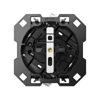 Simon 10000431-039 Розетка без заземления со шторками 2Р 16A 250В~ с безвинтовым подключением 1Click S100