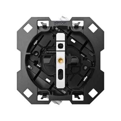 Simon 10000431-039 Розетка без заземления со шторками 2Р 16A 250В~ с безвинтовым подключением 1Click S100