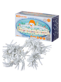 Гирлянда светодиодная "Занавес" 2х3м, 600LED, 6500К, бел. шнур, посл. подкл, IP65, 250 В, TDM Electric, SQ0361-0045 Гирлянда светодиодная "Занавес" 2х3м, 600LED, 6500К, бел. шнур, посл. подкл, IP65, 250 В, TDM Electric, SQ0361-0045