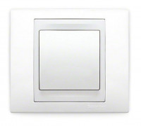 Schneider Electric Schneider Electric Выключатель 1-клавишный,  серия UNICA