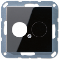 Крышка для 2-х гнезд; черный, A562SW Крышка для 2-х гнезд; черный, A562SW
