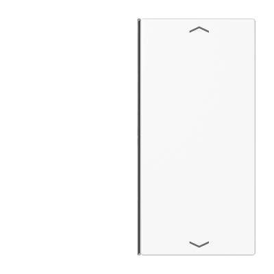 Клавиша для сенсорного модуля KNX, двойная, белая, LS402TSAPWW