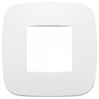 19672.B26 - Vimar Накладка ROUND на 2 модуля полярная TOTAL LOOK