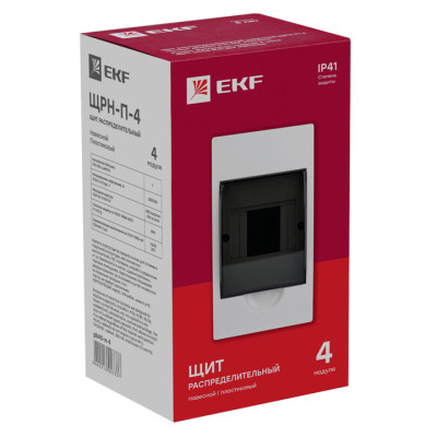 ЩРН-П- 4 IP41 PROXIMA EKF, pb40-n-4