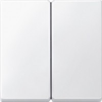 MTN432519 - MERTEN КЛАВИША Х2, ПОЛ.БЕЛЫЙ, SM, Schneider Electric