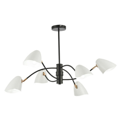 Evoluce SLE103602-06 Светильник потолочный Черный, Золотой/Белый E14 6*40W