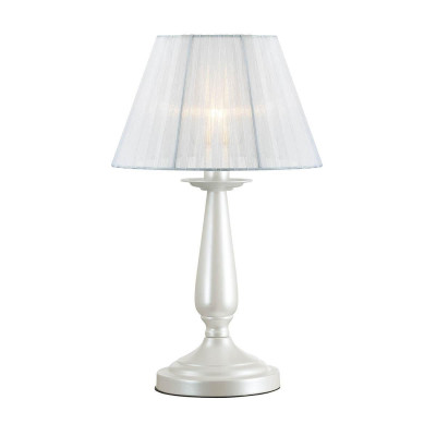 LUMION 3712/1T NEOCLASSI LN19 190 белый Настольная лампа E14 1*60W 220V HAYLEY