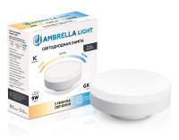 Светодиодная лампа с памятью GX53 9Вт Switch-3CCT 3000K-6000K 120°, AMBRELLA LIGHT, 540901 Светодиодная лампа с памятью GX53 9Вт Switch-3CCT 3000K-6000K 120°, AMBRELLA LIGHT, 540901