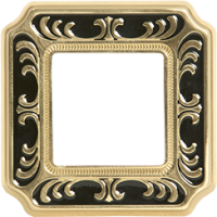 FD01351NEEN Fede Siena Smalto Italiano Рамка 1-ная, Jet Black