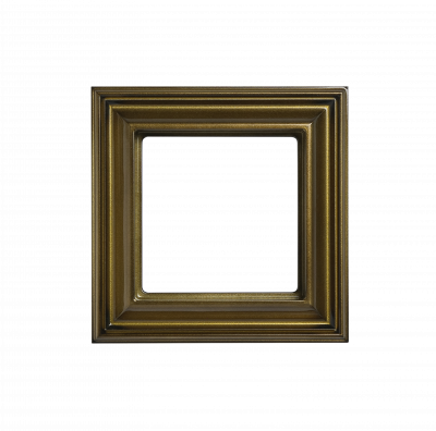 Рамка 1-пост; термопласт; антик; Eco Deco, EPD481AT