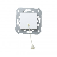 Simon S27 Кнопка со шнуром, 10А 230В, бел., 27153-65