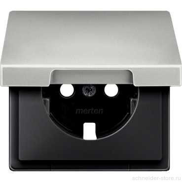 ЦЕНТР.ПЛАТА С КР.Д/МЕХ.РОЗ.SCHUKO СТАЛЬ