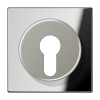 Крышка к выключателю для замочного механизма; полированный хром, GCR2928