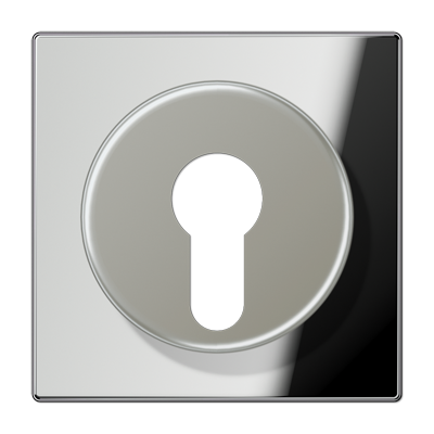 Крышка к выключателю для замочного механизма; полированный хром, GCR2928