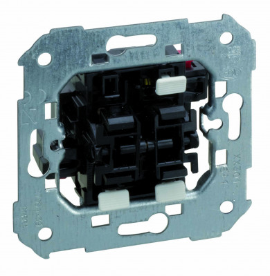 Simon S82,82N,88 Мех-зм выключателя 2-клав.: переключатель + кнопка 10А 250В~, 75301-39