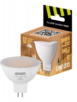 FLL- JCDR  12w GU5.3 3000K 230/50 ФАZA, 5038684