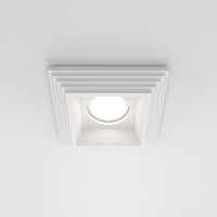 Maytoni Встраиваемый светильник Gyps Modern GU10 1x35Вт, DL005-1-01-W