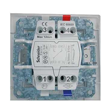SDN0400147 - SE Sedna Беж Переключатель 1-клавишный 10А (сх.6), Schneider Electric