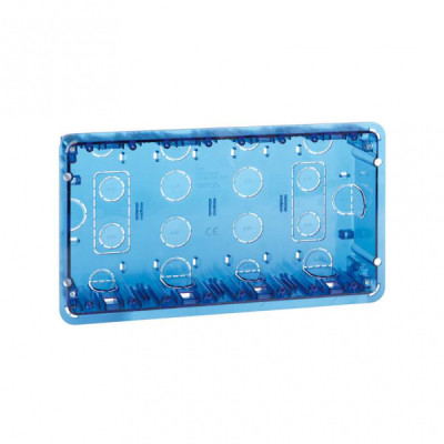 Simon Cima 500 Коробка для монтажа 51010104-..., 51040104-... в стену, пластик, 51020104-039