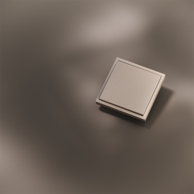 Клавиша для выключателя/переключателя одноклавишного, S70 Metal (платина), VLSM000110