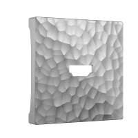 Werkel W1296006/ Накладка для розетки HDMI (hammer серебряный), a052069