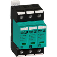 Ограничитель импульсных перенапряжений (УЗИП) OptiDin OM-I-3-280/12,5/R, КЕАЗ, 114246