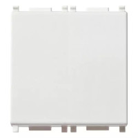 Vimar Переключатель 1P 20AX 2 модуля, белый, 14006.2