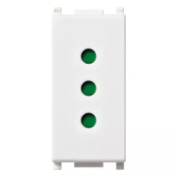 Vimar Розетка 2Р+Т 10А P11, 14201