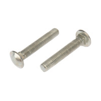 Болт мебельный DIN 603, 10х60мм, короб (15 шт/уп) KRANZ, KR-01-3511-036