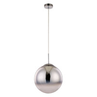 Arte Lamp JUPITER chrome, Подвес, цвет арматуры - ХРОМ, цвет плафона/декора - ХРОМ, ПРОЗРАЧНЫЙ, 1х60W E27, A7963SP-1CC