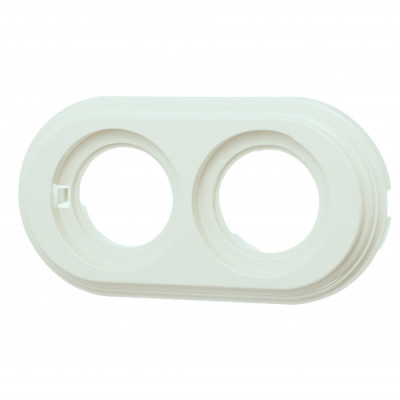 BIRONI Лизетта Пластик Слоновая кость Рамка 2-ая, BF1-620-211