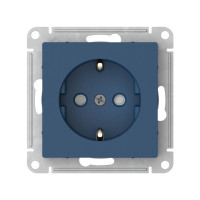 ATN001145S - ATLASDESIGN РОЗЕТКА с заземлением со шторками, 16А, механизм, быстрозажим. клем., АКВАМАРИН, Systeme Electric ATN001145S - ATLASDESIGN РОЗЕТКА с заземлением со шторками, 16А, механизм, быстрозажим. клем., АКВАМАРИН, Systeme Electric