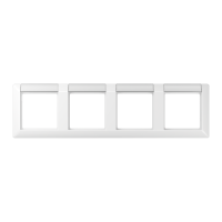 Рамка 4-кратная с полем для надписи для горизонтальной установки; белая, AS5840NAWW Рамка 4-кратная с полем для надписи для горизонтальной установки; белая, AS5840NAWW