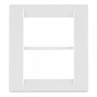 Vimar Накладка для 6 модулей (3+3) пластик ярко белый, 16747.01