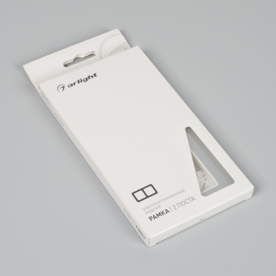 049724 - Рамка алюминиевая FRM-AKIRY-AL-2-SR (Arlight, -)